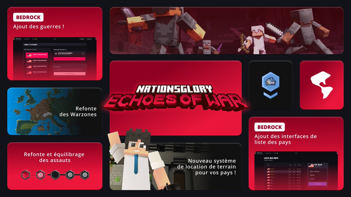 Quelle est votre fonctionnalité préférée de la mise à jour Echoes of War ? ⚔️