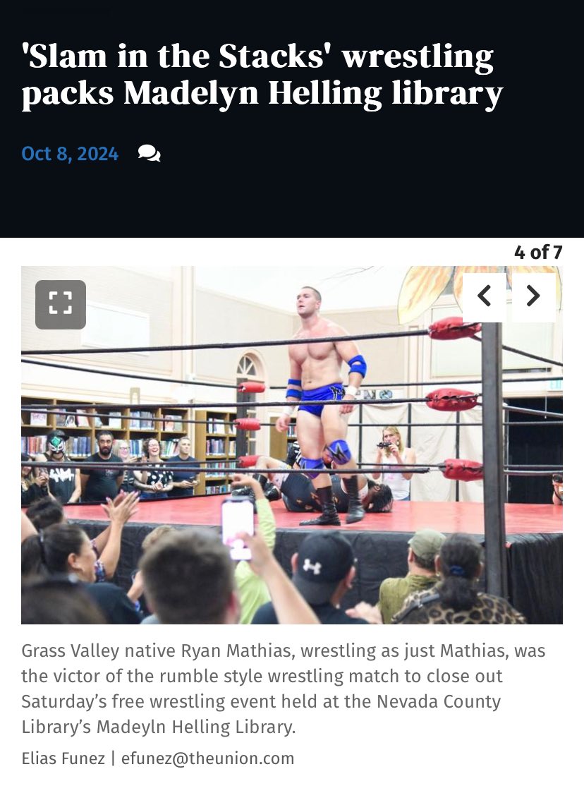 mathiaswrestles's tweet photo. FRONT PAGE of @TheUnion 👊 https://t.co/jJ7NEHbUNL