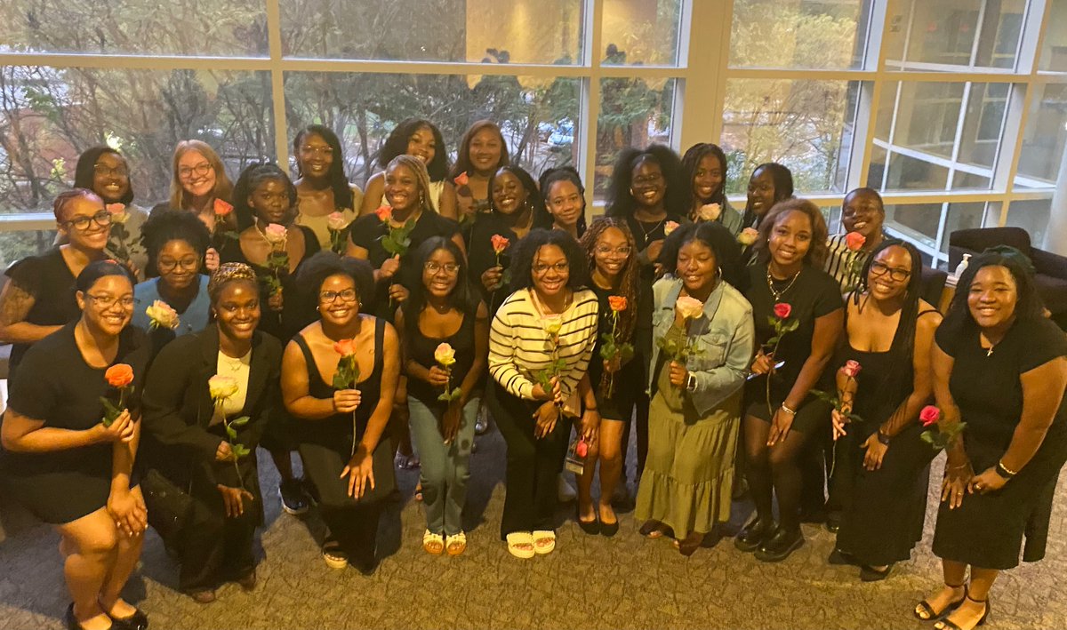 Induction of 28 members into the <a href="/uncg/">UNCG</a> Chapter of #BlackWomenInMedicine. 

What an honor to work with these amazing student leaders.

The future is bright!

<a href="/uncg_chem/">Chem + Biochem UNCG</a> 
#BlackInSTEM
#BlackInChem