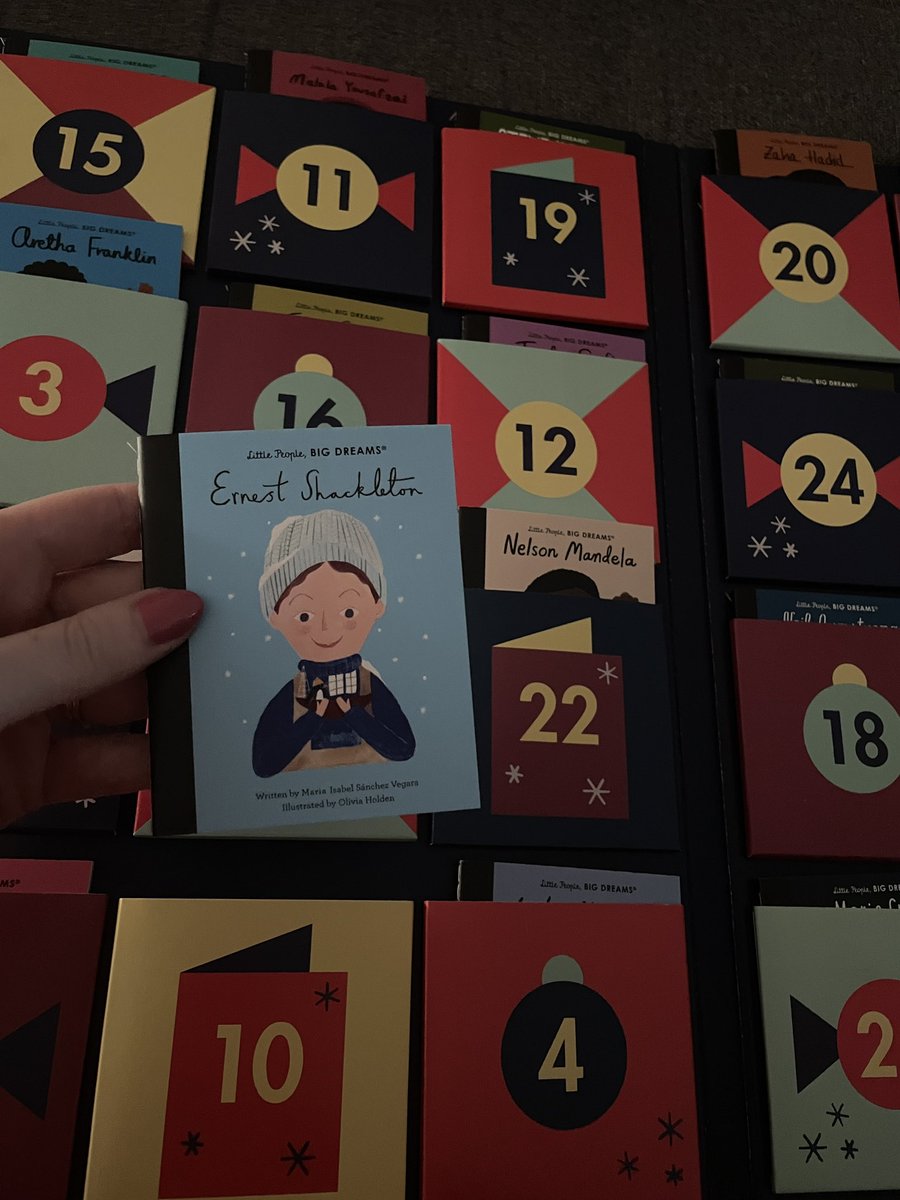 lbiddulph6's tweet image. How cute is this Little People Big Dreams advent calendar. 24 mini books. Wasn’t sure what to expect for £15 but really impressed!