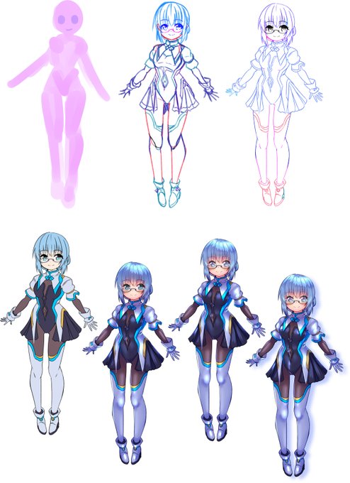 こういうのならサッと描けるんよなァ😋 