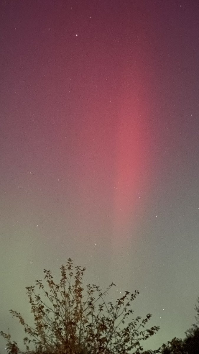 Northern Lights over our house.