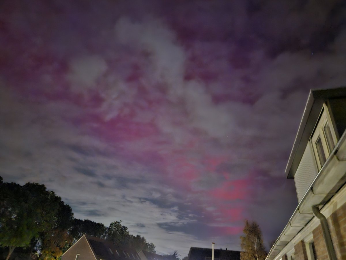 Wow! Ook in zuid-holland 😍#noorderlicht