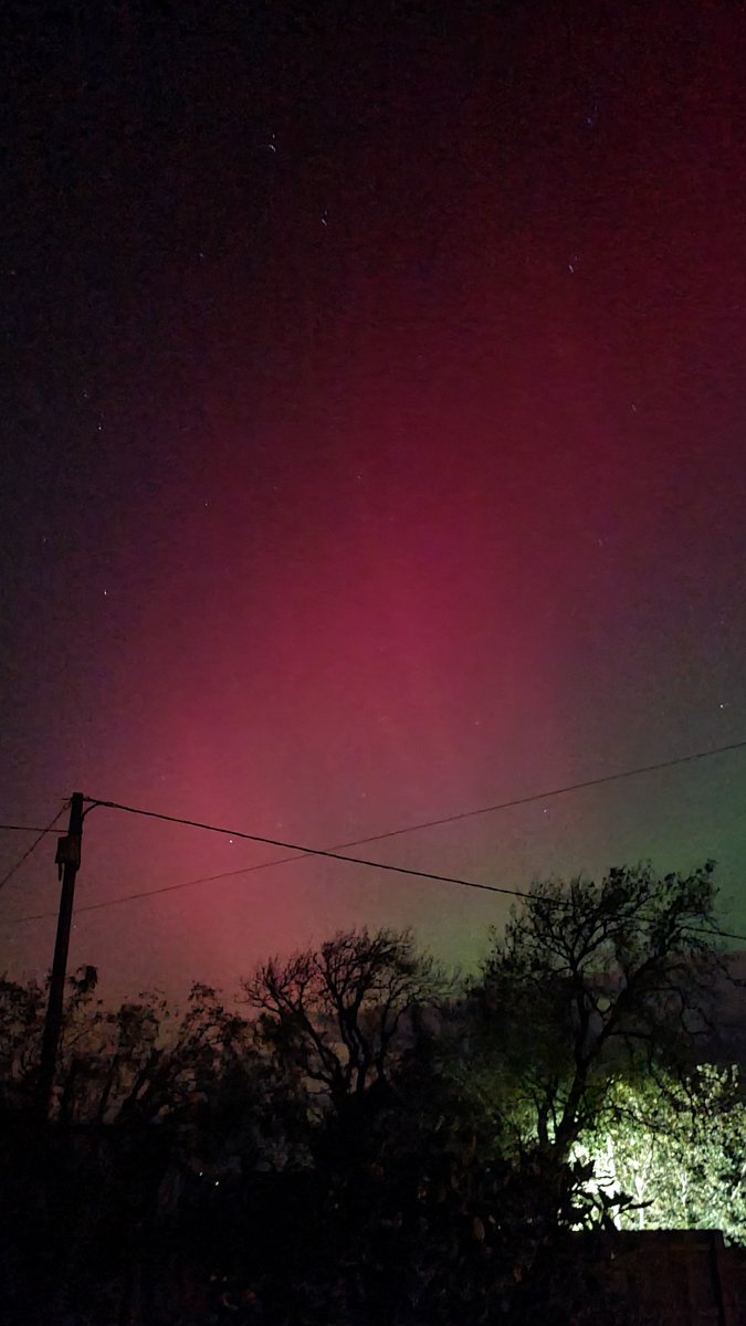 Llewyrch yr Arth o'r Felinheli #auroraborealis