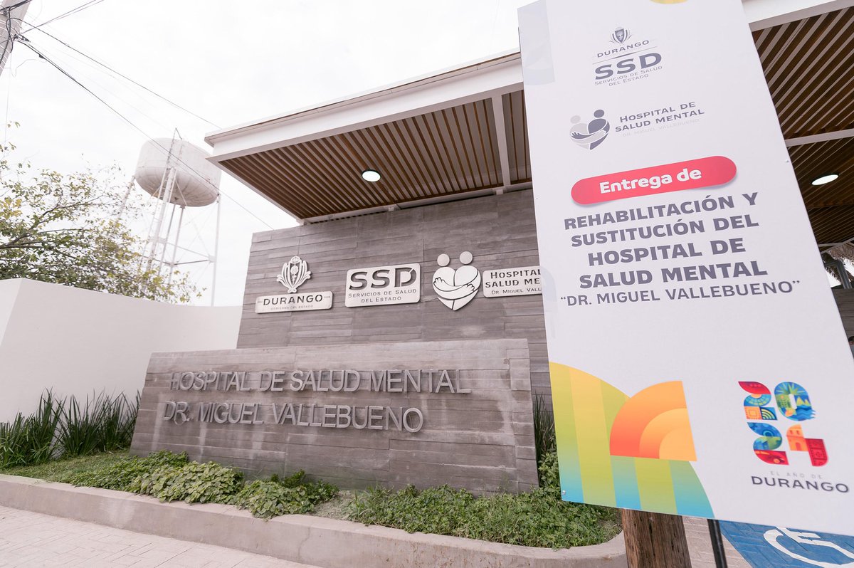 EVillegasV's tweet photo. En este Día de la Salud Mental, conmemoramos haciendo entrega del nuevo Hospital de Salud Mental Miguel Vallebueno. Este espacio mejorará la rehabilitación y atención especializada con instalaciones modernas, creando un entorno accesible y humanizado para la recuperación de los pacientes. 🏥⚕️