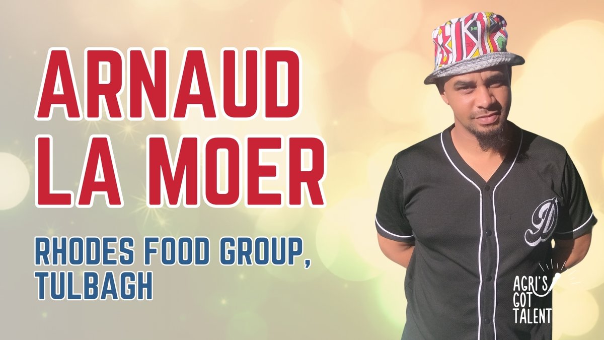 AgriTalent's tweet photo. Meet Agri's Got Talent 2024 Finalist, Arnaud La Moer!
https://t.co/tUPQNFribi

Join us for the exciting finals on 11 October 2024 at Dawn Mountains, Simondium. Secure your tickets now through Computicket!

#agt2024 #Agristar https://t.co/qDKL0ZafCc