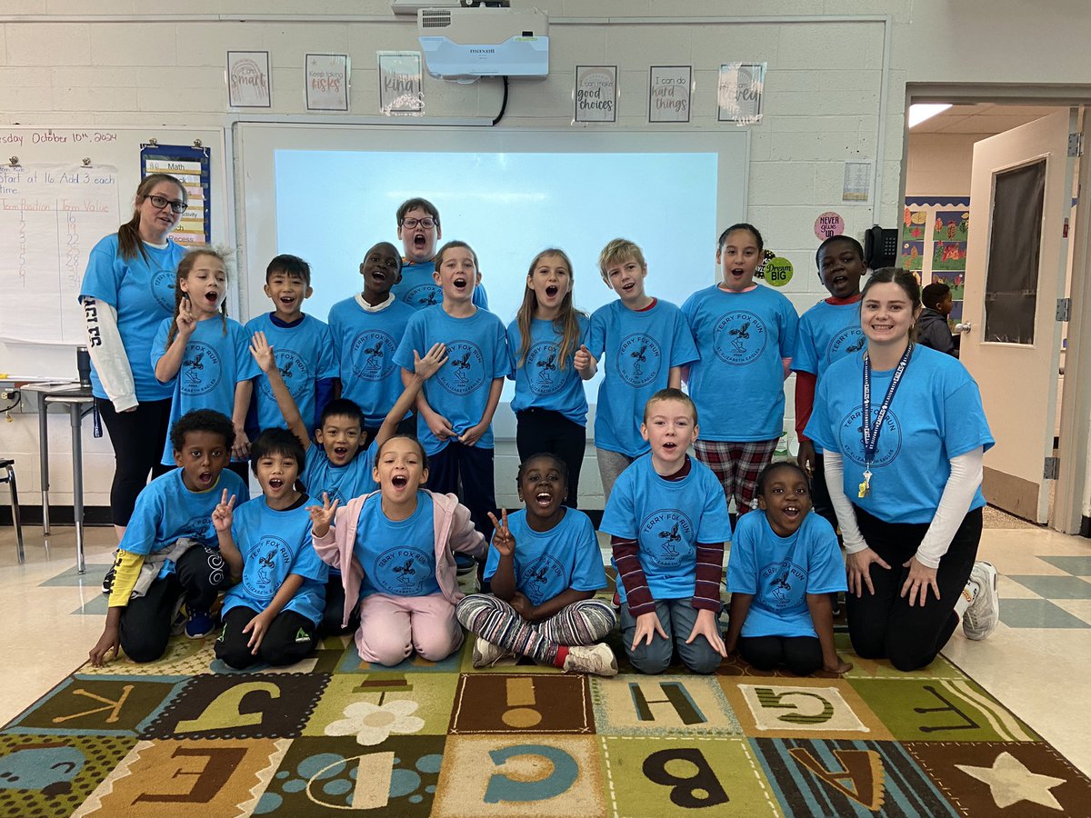 MsSTeacher1's tweet image. Thank you Grade 3 families for your donations and support of our Terry Fox event. We were excited to get our shirts today! @StElizabethOCSB #ocsbCommunity