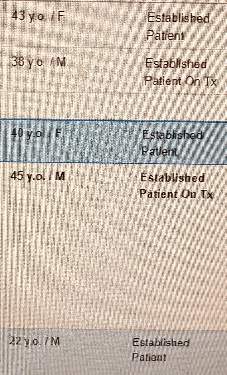 NarjustFlorezMD's tweet image. Young Lung Cancer is a Reality!
We must do better and create pathways to early diagnosis.
A screenshot of my clinic 😞
At @Florez_Lab we are developing new diagnostic tools. Stay tuned!
