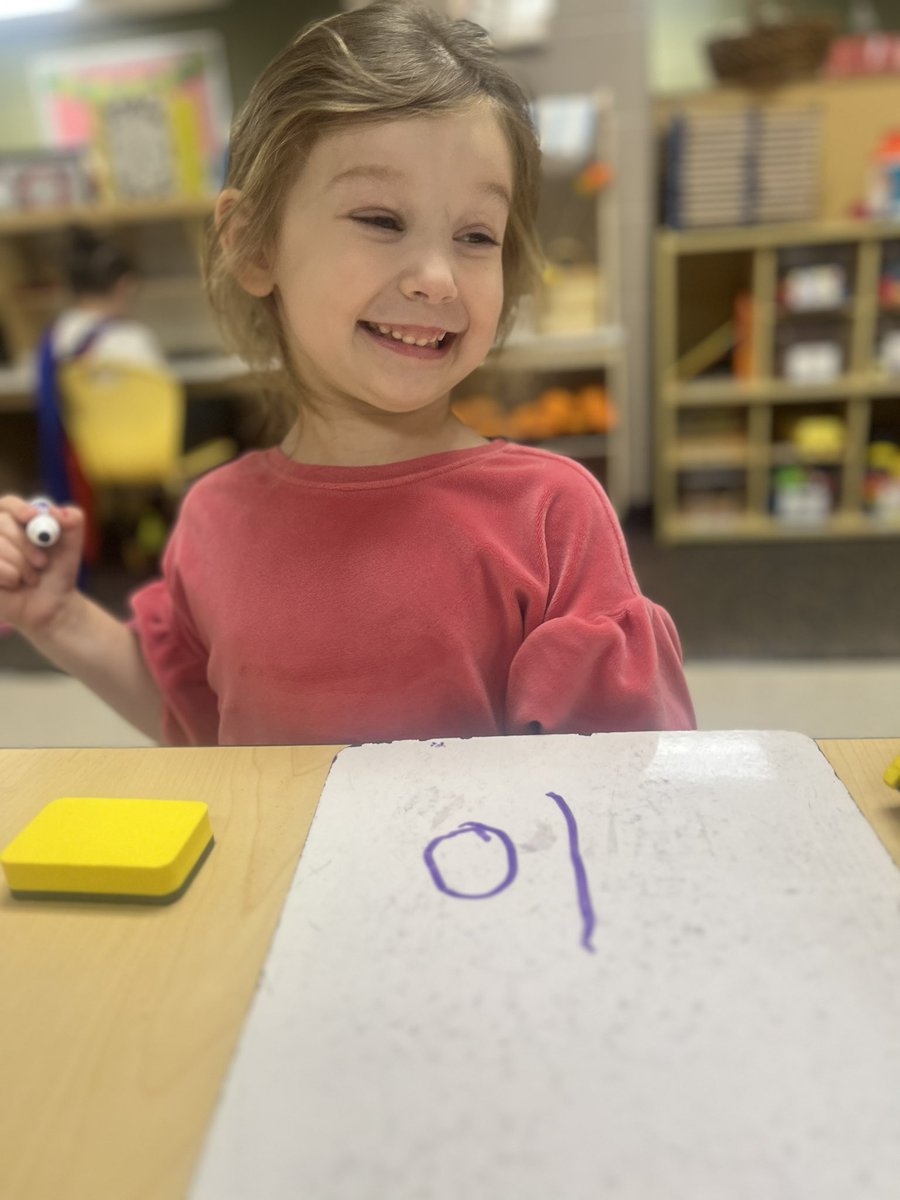 MrsIsomsFriends's tweet photo. We did hard work today and tried writing numbers for the first time.  They were so proud of how good they were doing! #mathjoy #wearewayne #welovepreschool @WTPAdventures https://t.co/fya7UEfiQP