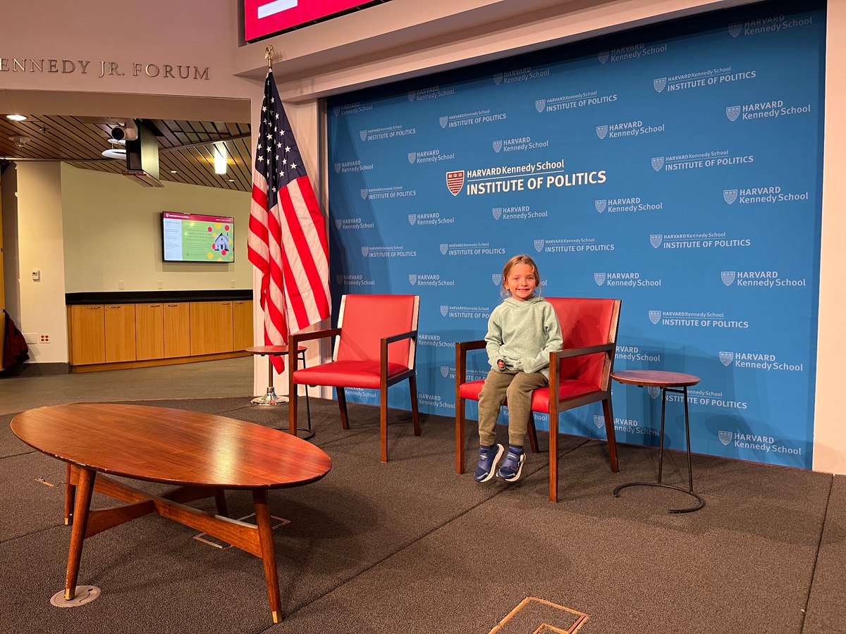 Aaron Goldman (@aaronmgoldman) on Twitter photo 🚨BREAKING🚨My sugar-crazed 5 year old has infiltrated the Forum at <a href="/HarvardIOP/">Institute of Politics</a>. Hide your valuables! 🚨BREAKING🚨My sugar-crazed 5 year old has infiltrated the Forum at <a href="/HarvardIOP/">Institute of Politics</a>. Hide your valuables!