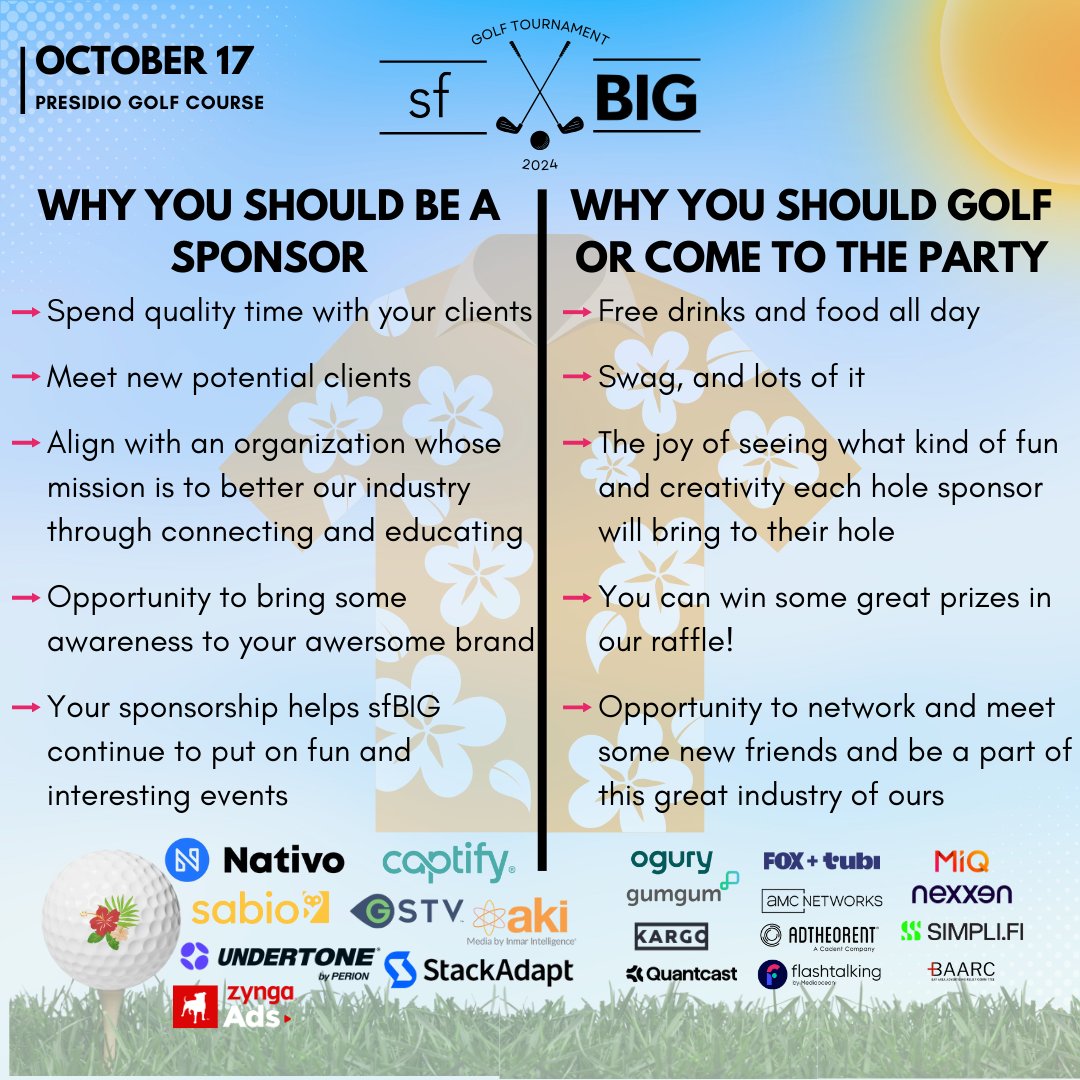 Be a part of something BIG next week! sfbig.org/event/2024-cha…