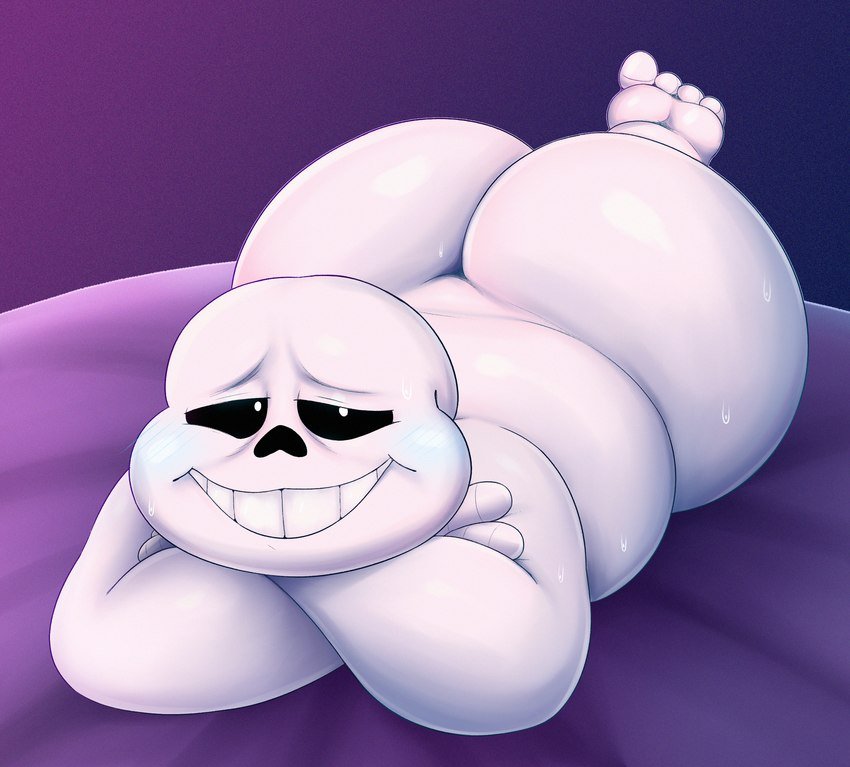 YourSkeletonBoy's tweet photo. 💀 “Hey there... Whatcha looking for?~” 💙 https://t.co/5rUIn1LGmO