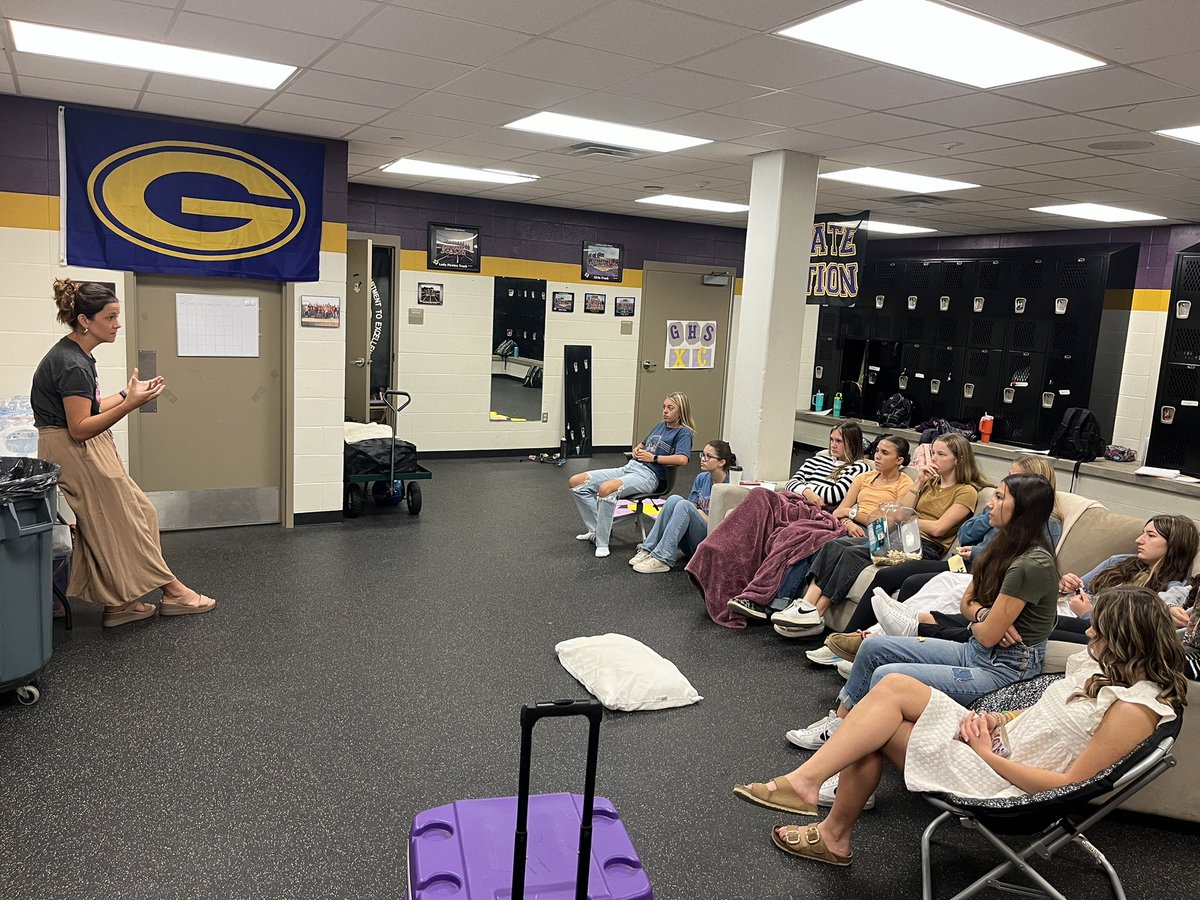 One of my favorite days! They write positive comments on each others papers. Makes my heart happy!💜💜 
BONUS, we had a guest speaker, Amber Nikzad, our amazing athletic secretary, former Marine, and fellow runner. She spoke words of wisdom to the girls. Thank you!!