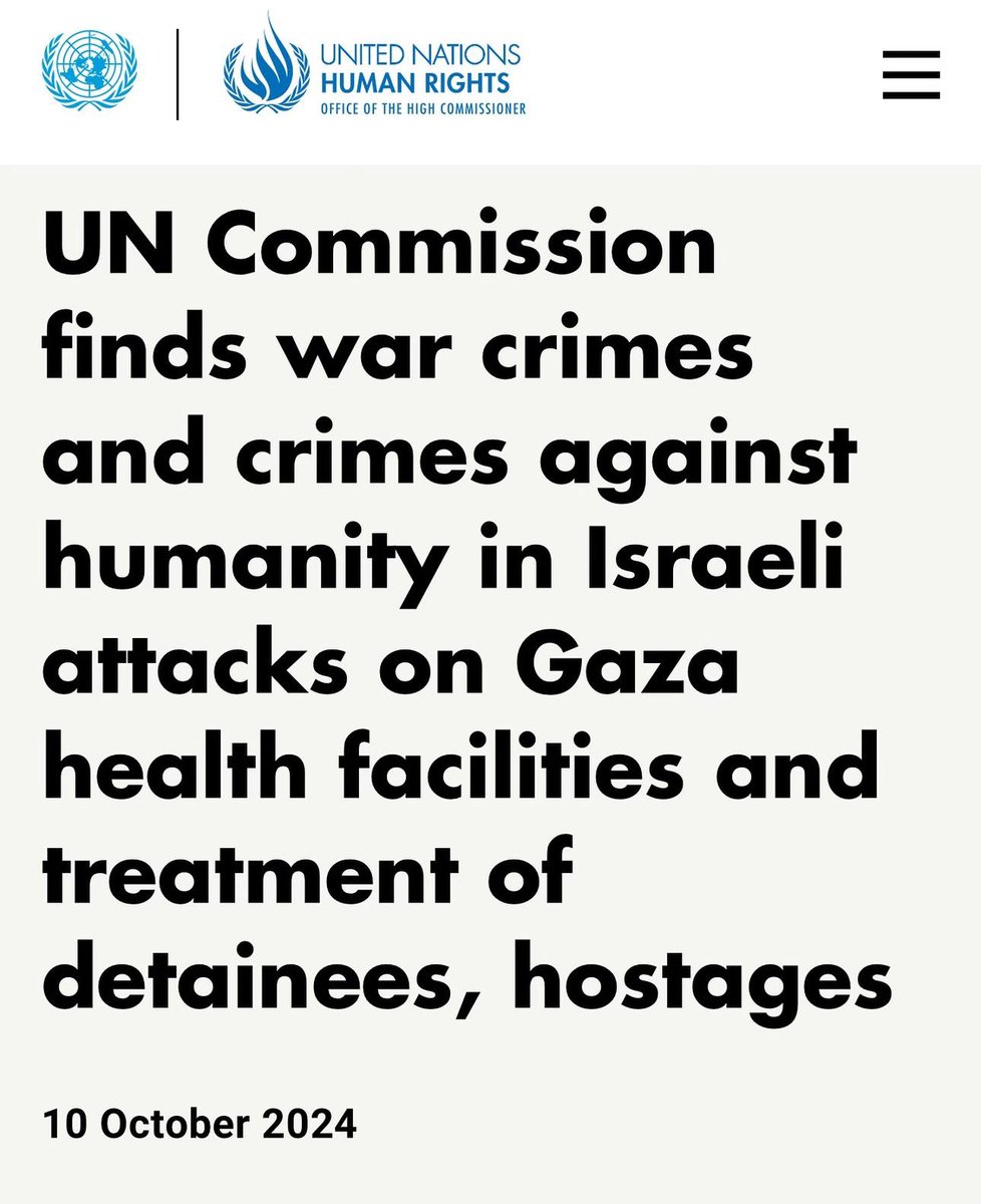 We don’t need another fucking report to tell us what we all know.

We need sanctions on Israel, the US, and the rest — NOW!