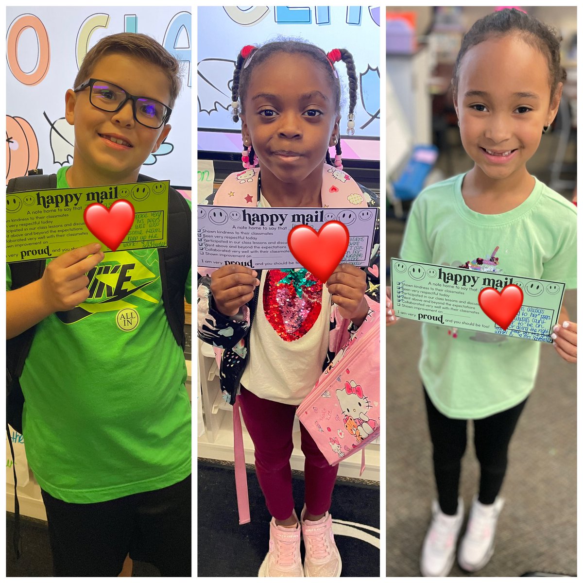 Mrs. Schroeder (@mschroeder_lse) on Twitter photo Happy Mail went home last week! I’m so proud of my students for making our classroom a safe and positive environment for everyone to learn and grow. Keep up the great work! 😊 #schroedersmarties <a href="/HumbleISD_LSE/">Lakeshore Elementary</a> Happy Mail went home last week! I’m so proud of my students for making our classroom a safe and positive environment for everyone to learn and grow. Keep up the great work! 😊 #schroedersmarties <a href="/HumbleISD_LSE/">Lakeshore Elementary</a>