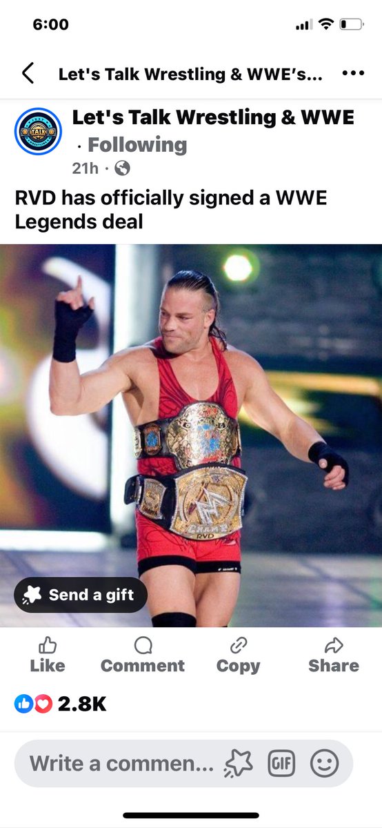 AaronCashMiller's tweet photo. Rob Van Damn has signed a legends deal with @wwe #WWE #WrestlingCommunity https://t.co/N51Di8us57