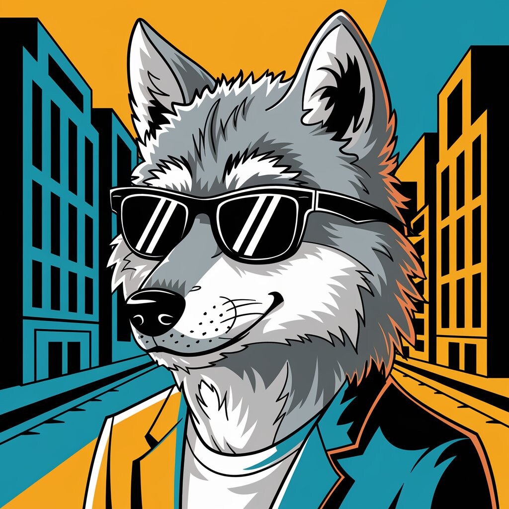 Wolf - NFT art collection