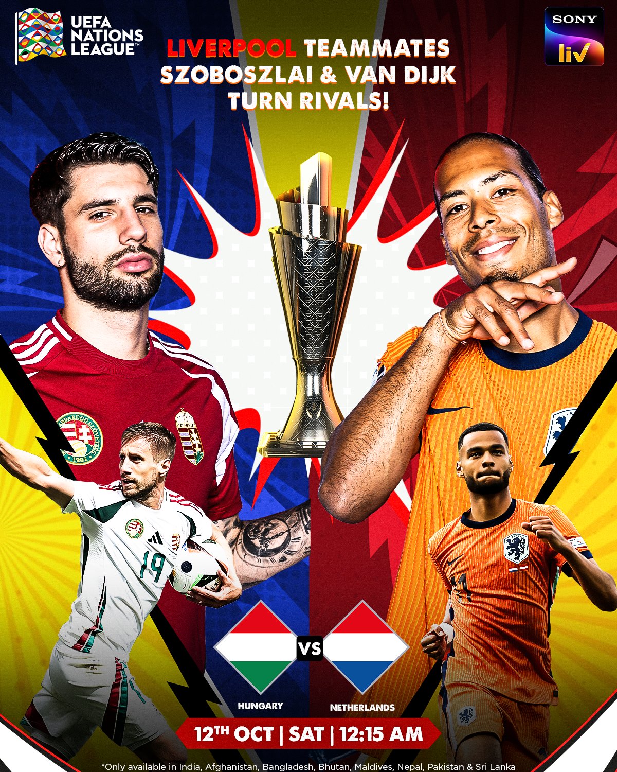 Sony LIV on X Will Oranje continue their goalscoring record or can Hungary break their winless streak against the Netherlands Goals are sure to be seen Watch the UEFA NationsLeague LIVE