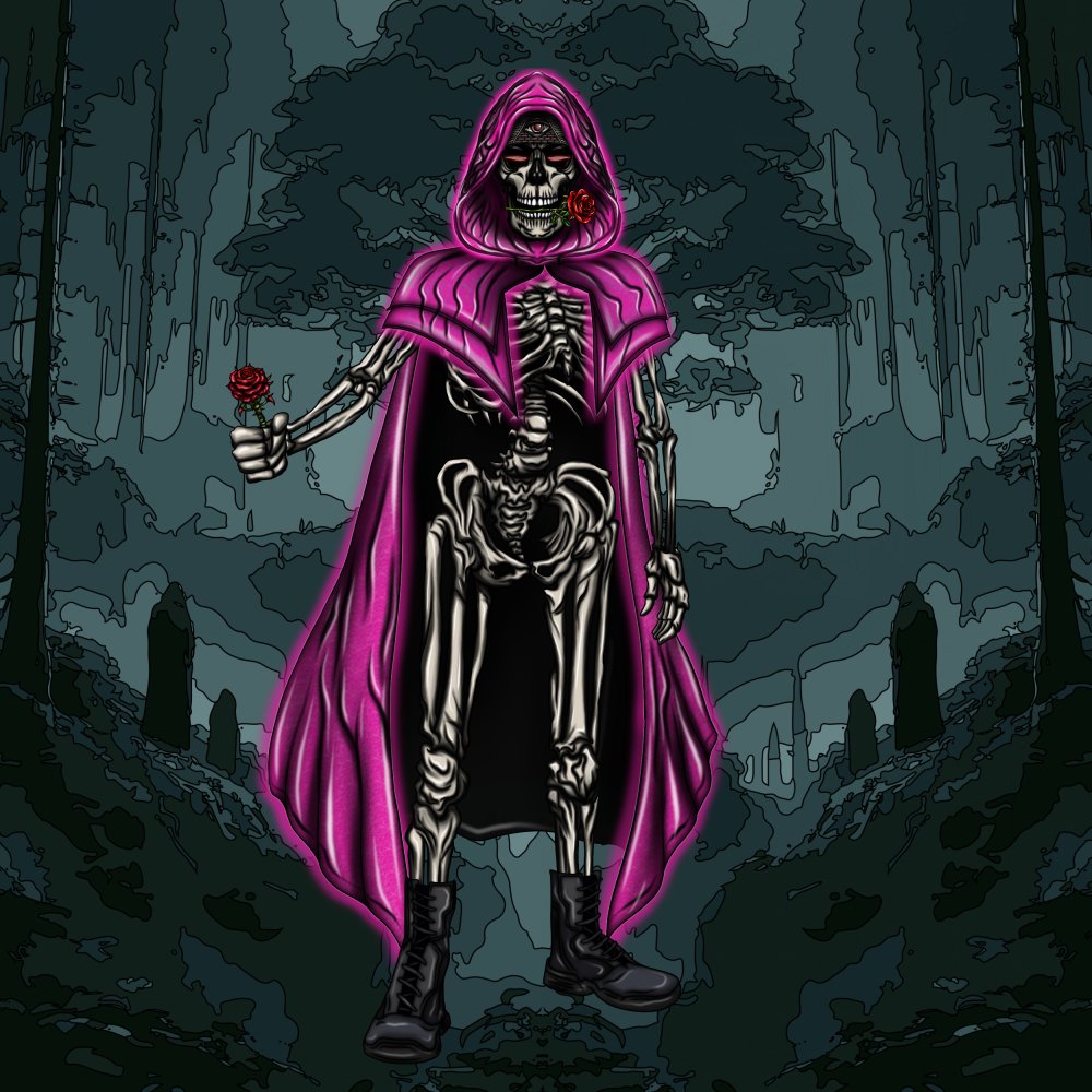 Zygopsyche's tweet image. Meet Morgana Veritatis🌹
All secrets are safe with her... in the Hollow...
Where the mysteries of the universe are etched in the veins of a rose...and its thorns draw the blood of her enemies...
Make your own creative crypt character with the
#CryptConstruct  #CryptTCG @CryptTCG