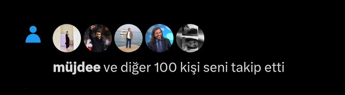 Gececiler buradaysa takipçi etkinliği yapalım mı 🥰💪
✅Bu tweeti rt'le!
✅Rt listesini takip et!
✅Yoruma GT yaz!
✅Bu tweeti beğen.
Birlikte büyüyelim 👍💪