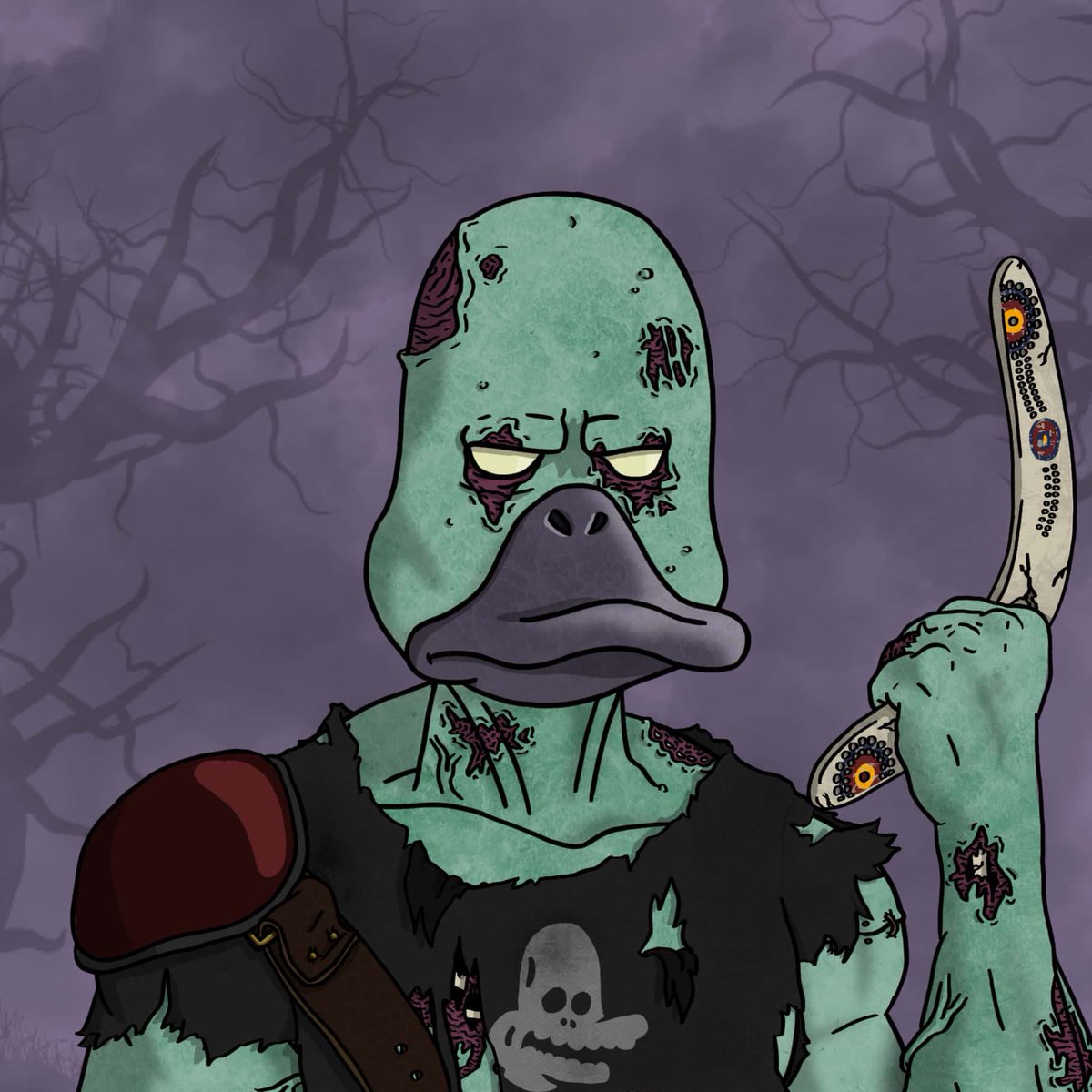 paulperotti31's tweet image. Hell Ducks are fine and all but I had the opportunity and I seized the moment.
This Zombie OG duck embodies all that is Halloween. 

#Helltober 
#Halloween2024 
#OGDuck
@NoncoDucks