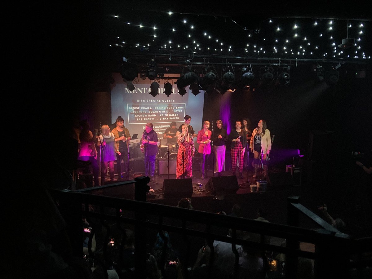 Great evening (the sixth of its kind) organised at <a href="/mydolans/">Dolans Limerick</a> by <a href="/karldaly1/">Karl Daly 🇺🇦</a> to raise awareness of mental health issues and support 3 local charities (@LSWatch_, <a href="/children_grief/">Children's Grief Centre</a> &amp; Limerick Haven Hub). Fair play to all the artists and everyone involved!