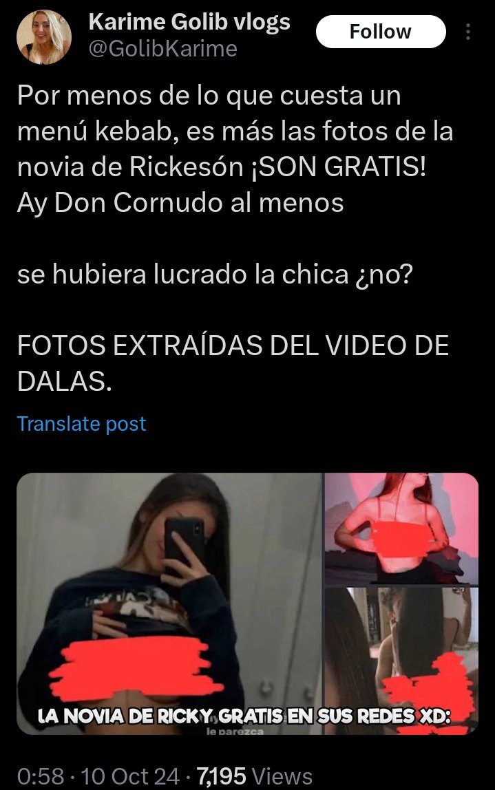 <a href="/GolibKarime/">Karime Golib vlogs</a> Javi esta pidiendo respeto a lizy y le falta el respeto a la novia de ricky vaya hipocrita 💀