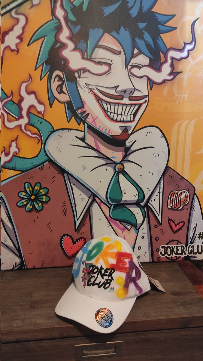 SpiritusRex's tweet image. Bien reçu ma casquette @JokerClubSpirit personnalisé par @Art_faben , elle trône fièrement devant mon tableau #jokerspirit 

Le mois de l'art continu une nouvelle offre de tableau pour votre NFT est disponible dans le joker shop

#jokerspirit à tous 🃏🃏🃏