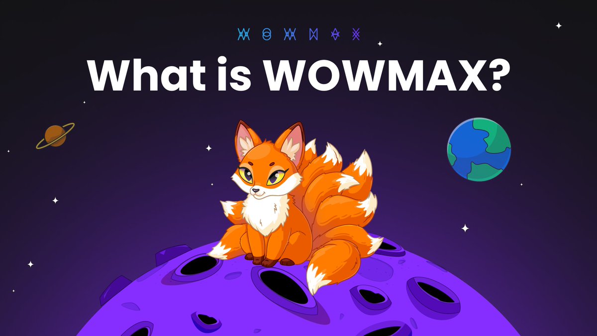 WowmaxExchange's tweet photo. What is WOWMAX?

WOWMAX is a multi-chain DEX aggregator with 1.1B+ lifetime trade volume, offering the best exchange rates for your crypto trades by analyzing prices across multiple decentralized exchanges.

Ready to optimize your trades?

More about us here!🧵👇 https://t.co/yUj3ODnapl