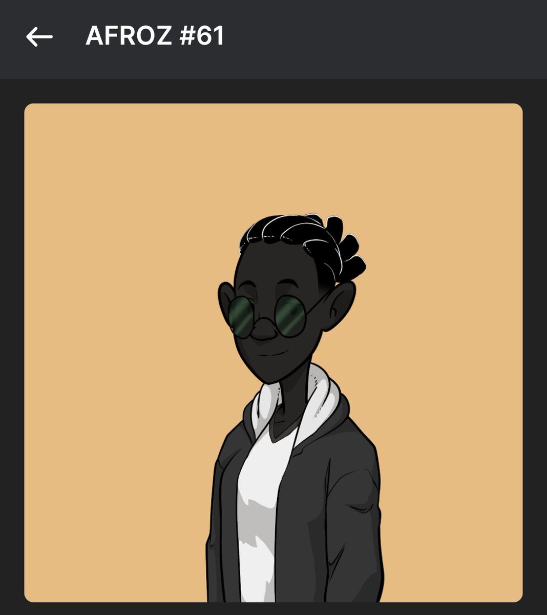 I just minted this awesome piece...🔥
I'm in love with it already☺️