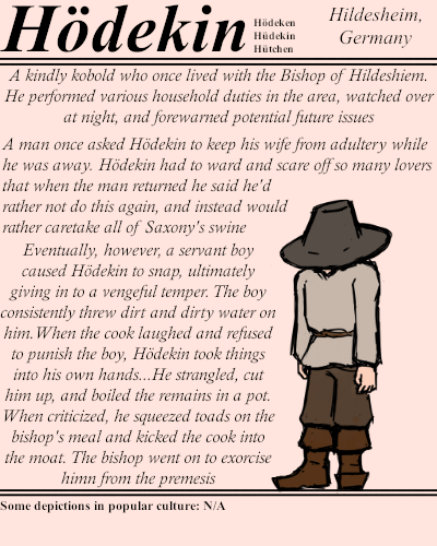 BriefBestiary's tweet photo. A formerly benevolent kobold who ultimately went rogue and was exorcised, never to be seen again. His namesake, his big felt hat, covered the entirety of his face. https://t.co/wcTt5D7bO1