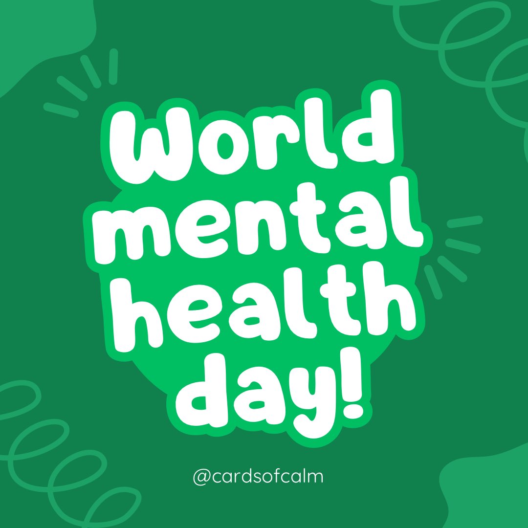 it’s world mental health day! 

how are you? 💚
