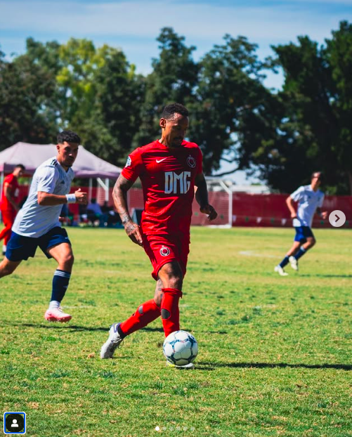 StephenABC30's tweet photo. @USLPlayers Jermaine Jones hasn't coached a Fuego game since August 30th. In that time he's shown up on @SelmaFClub's social media pages appearing to be playing for the semi-pro soccer team. @ABC30 https://t.co/i5t4ZoO48D