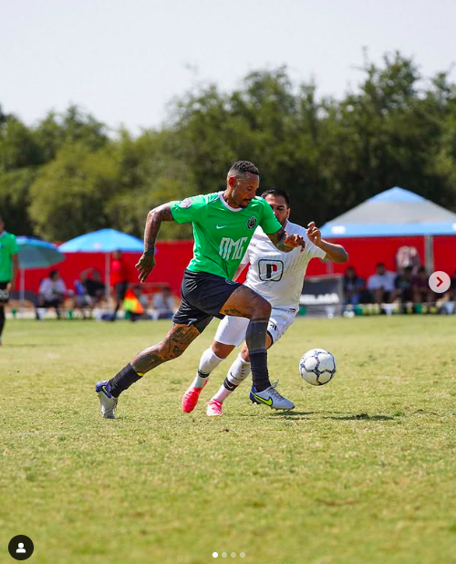 StephenABC30's tweet photo. @USLPlayers Jermaine Jones hasn't coached a Fuego game since August 30th. In that time he's shown up on @SelmaFClub's social media pages appearing to be playing for the semi-pro soccer team. @ABC30 https://t.co/i5t4ZoO48D