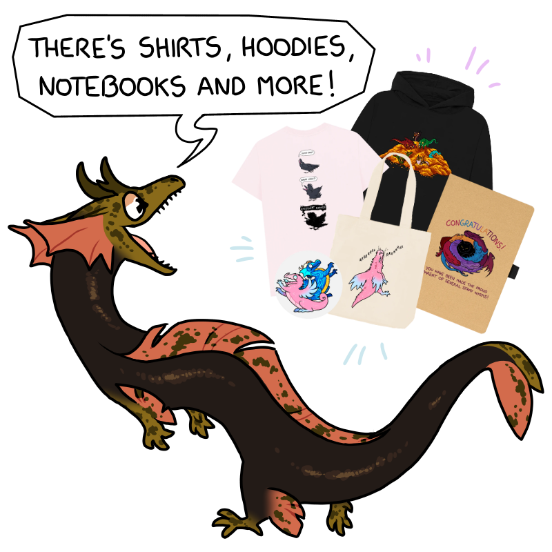 fishtrouts's tweet photo. (1/2) New comic that’s also a little announcement! I’ve launched a shop :) See it from below my profile https://t.co/ONPs5GfaVG