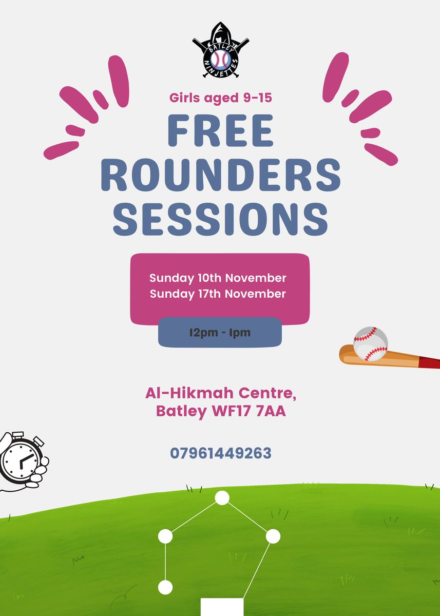 Batley Ninjas Rounders Club tweet media