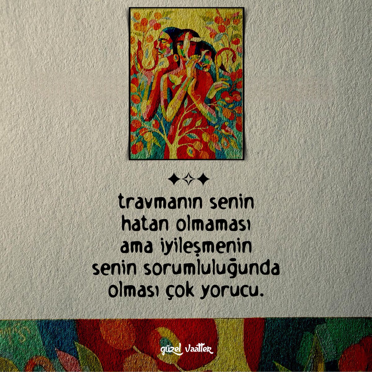 | travmanın yükü.

📝 - cancick8