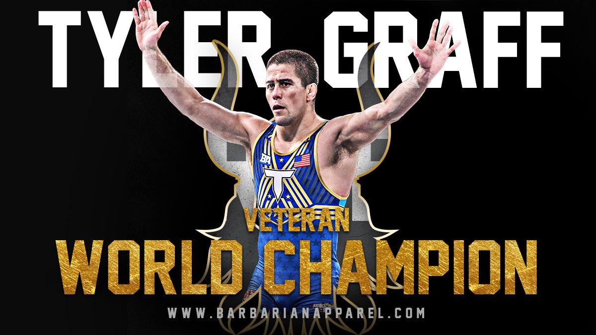 BarbarianWear's tweet photo. Congrats @TylerGraff_1 
Veteran World Champion! https://t.co/qnD7w5OiLn