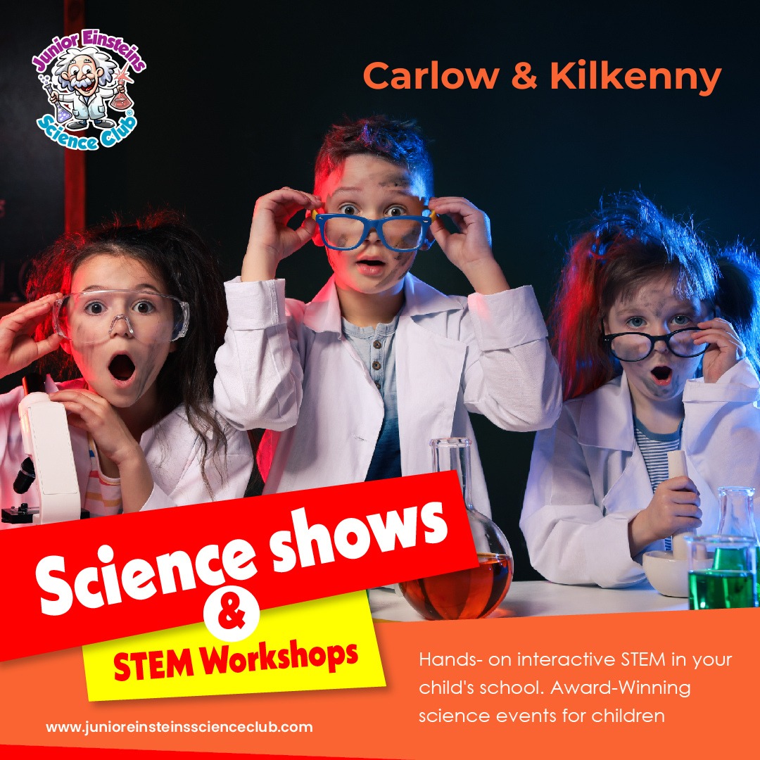 junioreinstcwkk's tweet image. 🚀 Blast Off into National Science Week with Our STEM Workshops! 🌟

Learn more and book now: junioreinsteinsscienceclub.com

#STEMWorkshops #NationalScienceWeek #JuniorEinsteins #ScienceEducation #STEMForKids #primaryschool #primaryschooleducator #primaryschoolteacher #carlow #kilkenny