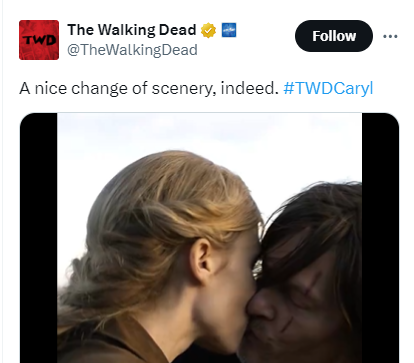 DonniesRichonne's tweet photo. When I tell you I almost choked to the death. 😂 The amount of don't-give-a-fuckness in this tweet is pure beauty. #twdcaryl <- https://t.co/vniaHtk0bO