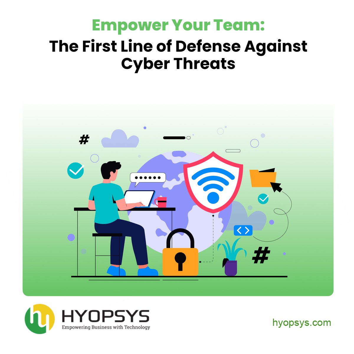 hyopsys's tweet photo. Equip your employees with the knowledge to identify phishing scams, avoid malware, and safeguard sensitive data. Regular training sessions are your first line of defense. Get in touch to schedule a training session today.
https://t.co/y6EtvYu3Dc

#CyberSecurity #EmployeeTraining https://t.co/LFFEcGfeeu