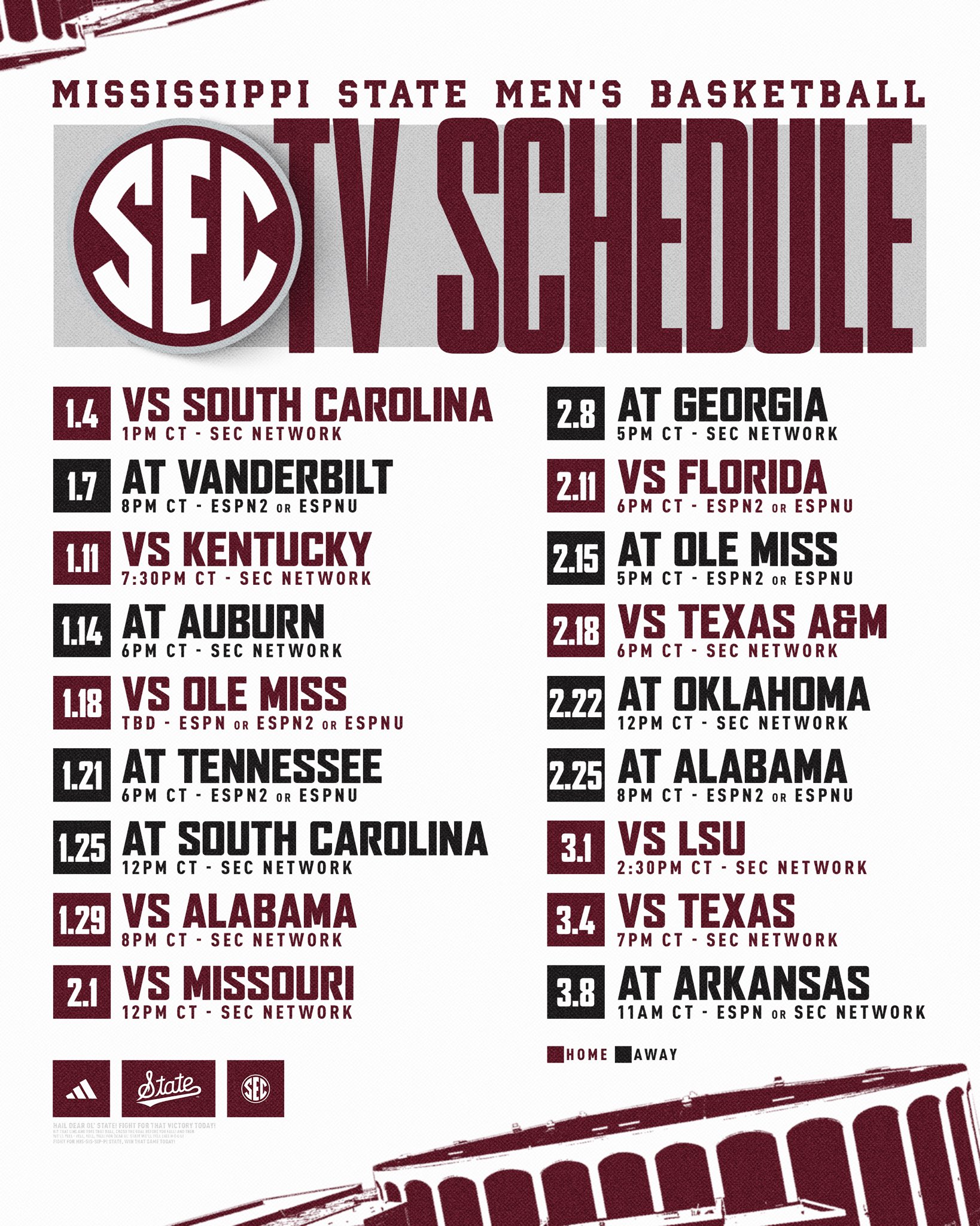 mississippi-state-men-s-basketball-on-x-our-sec-tv-schedule-is-here-hailstate-https-t-co-fbbku1o3dm-x