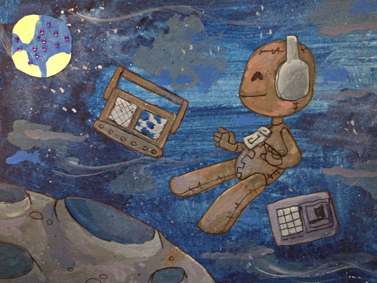 VoidlessGab's tweet image. Small collection of my favourite #littlebigplanet #lbp drawings :)