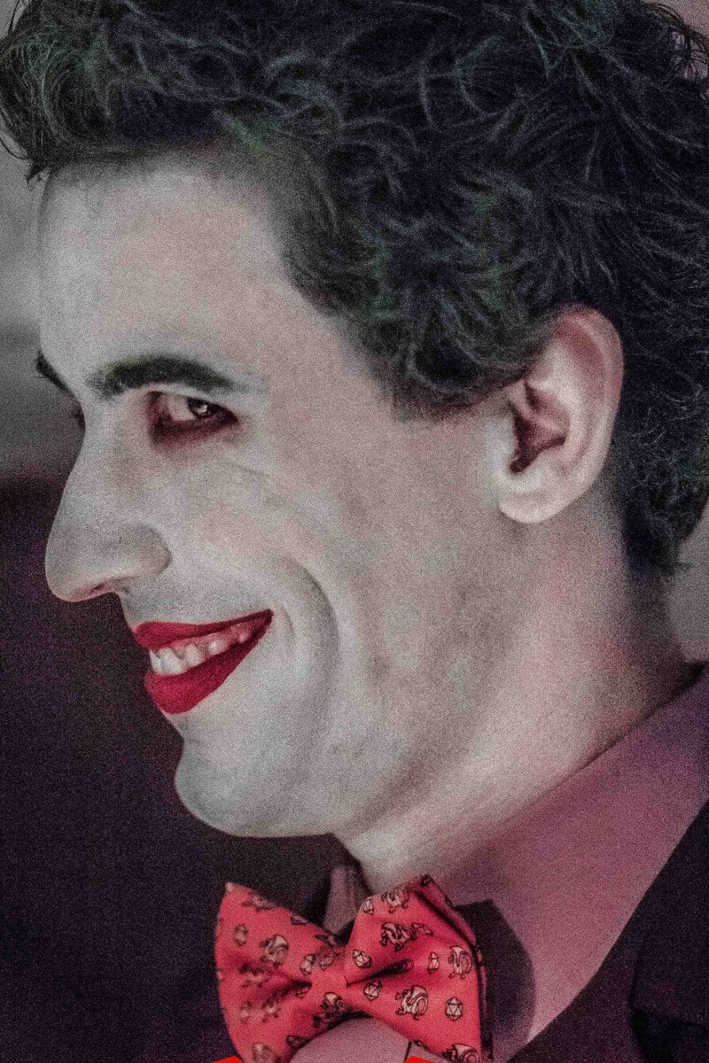 mothraswingfoto's tweet photo. Cannot wait to see #Terrifier3 in theaters once I wrap this film I'm directing rn! Here's a shot taken by me of David Howard Thornton of @TerrifierFilm fame as #TheJoker in my series @NEscalation, circa 2016. https://t.co/Bxt12kNkEH
