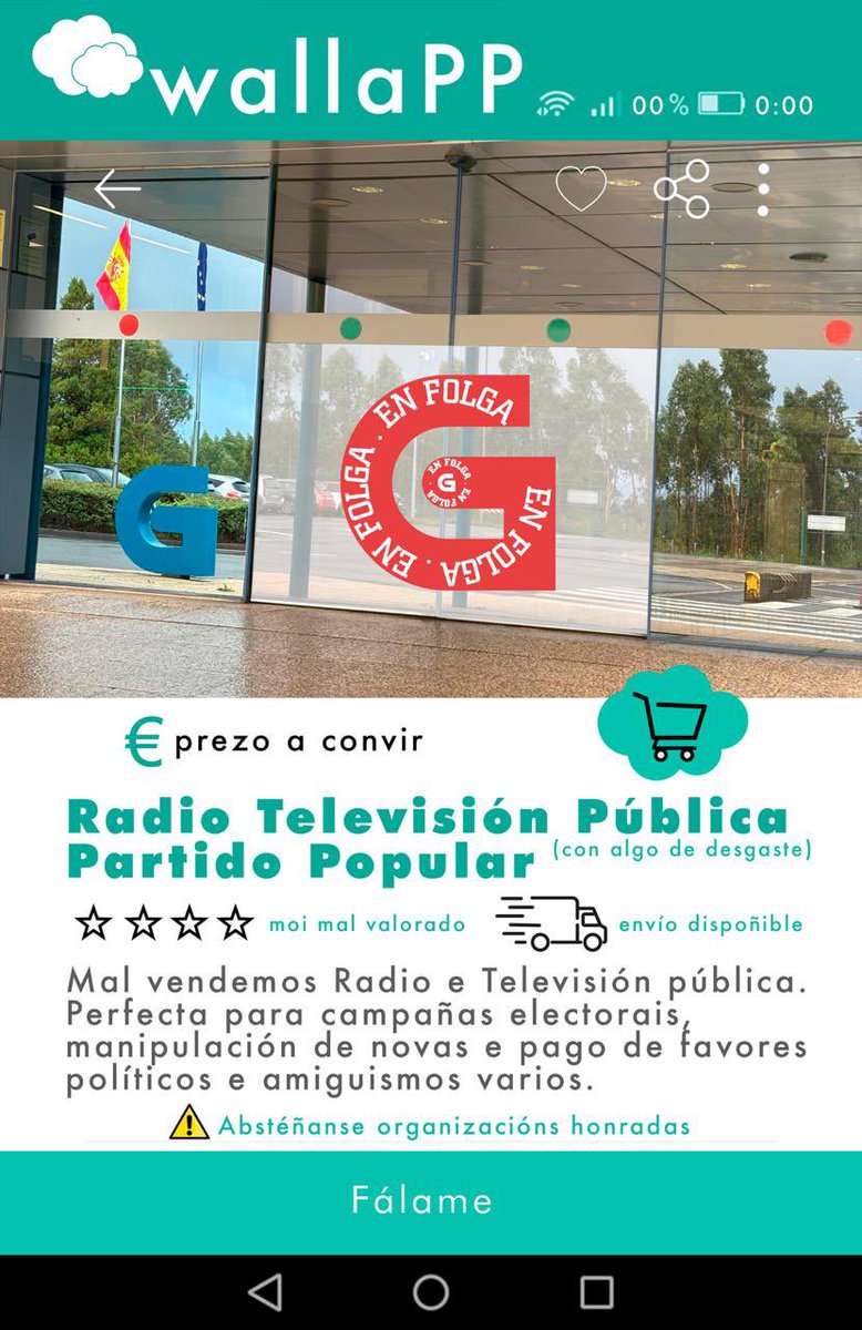 Venden o servizo público aos amigos #nonconososilencio #CRTVGenfolga #terceiraxornada