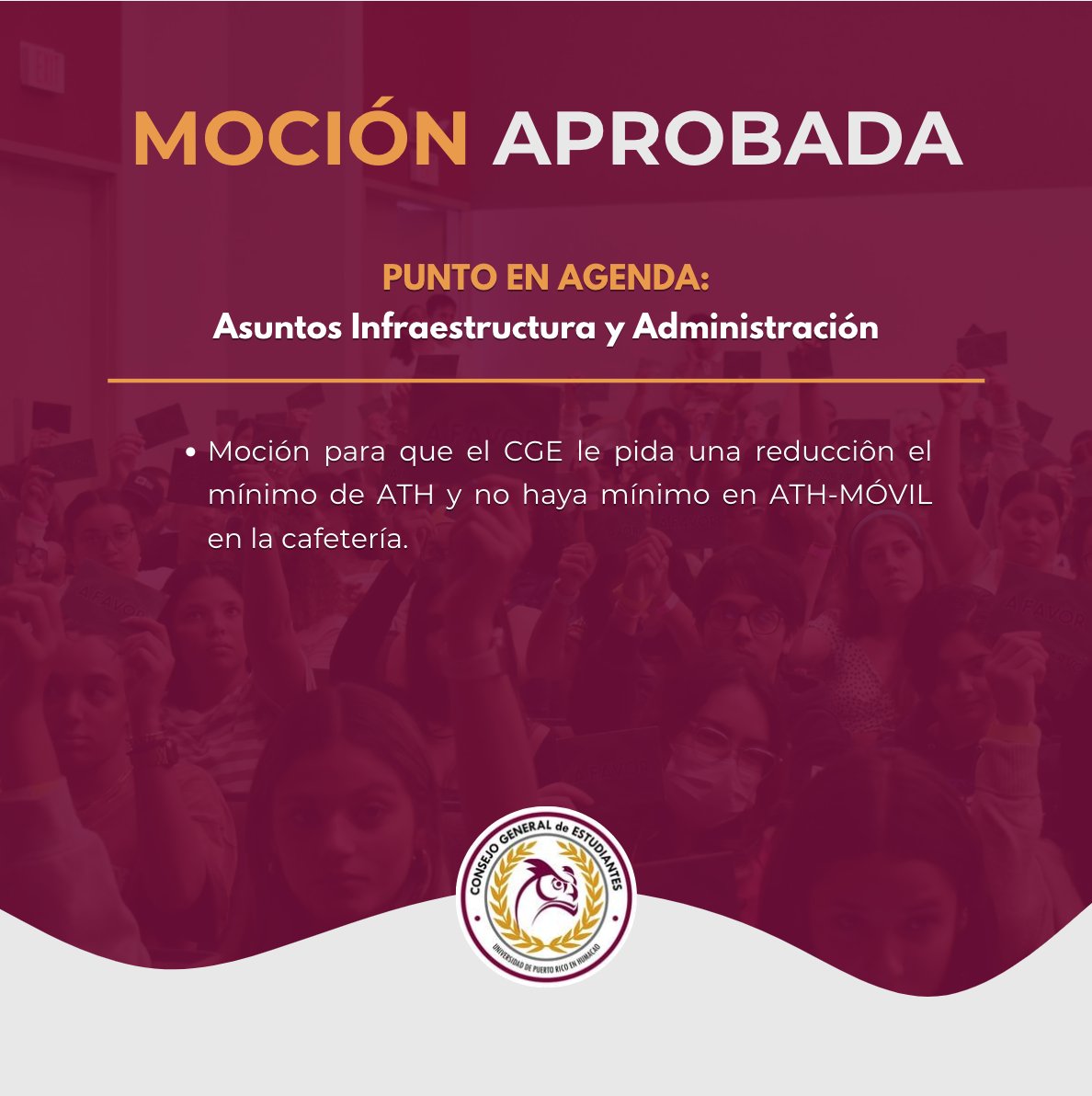 Consejo General de Estudiantes UPR Humacao tweet media