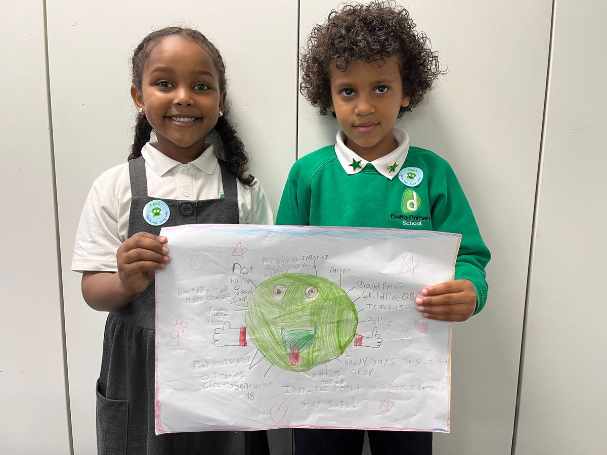 DeltaPrimary's tweet image. This week, we had a Speak Out, Stay Safe workshop delivered by the NSPCC. Children learnt how to keep themselves safe and explored where to get help if they needed to.
