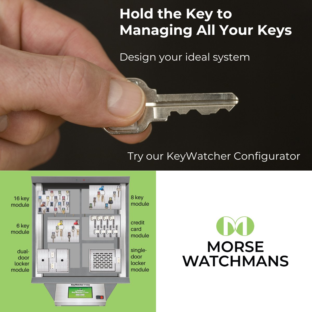 MorseWatchmans1's tweet image. Tired of lost keys? Get key control your way! #KeyControlSystem #KeyWatcherConfigurator #KeyManagement
hubs.li/Q02RzclM0
