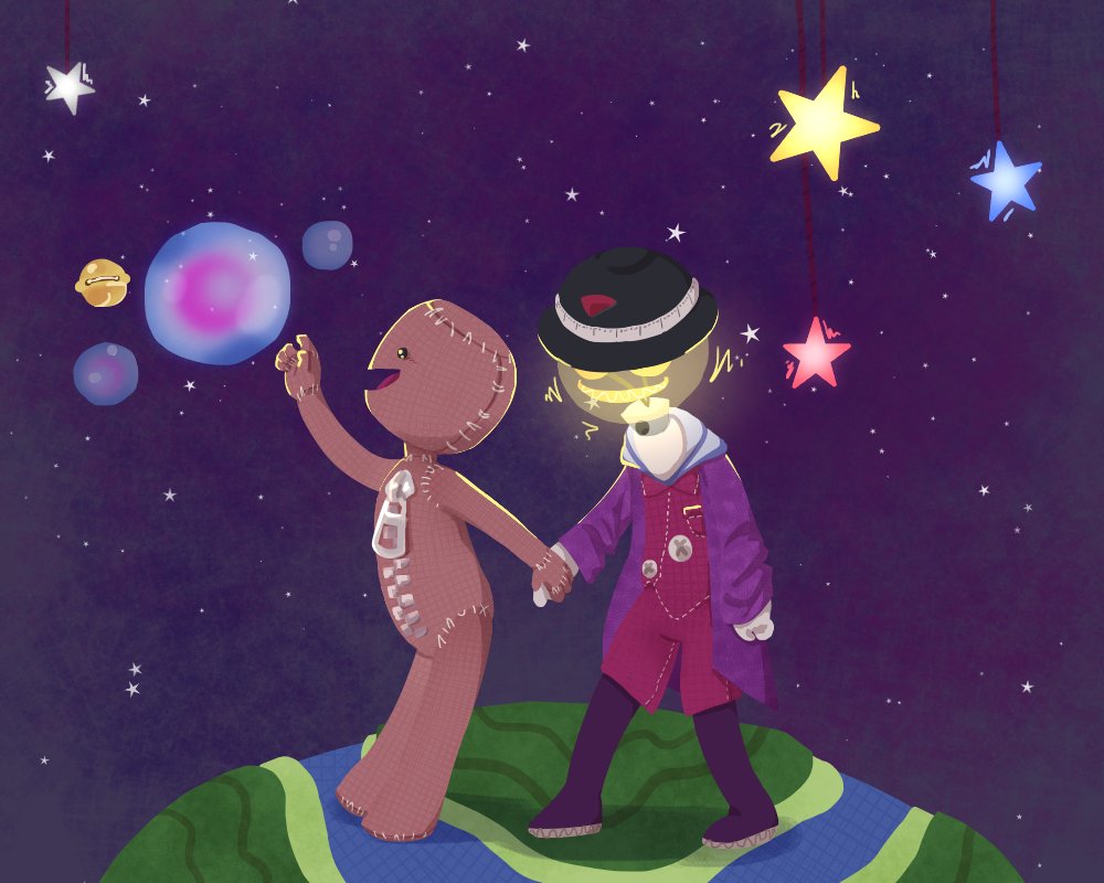 VoidlessGab's tweet image. Small collection of my favourite #littlebigplanet #lbp drawings :)