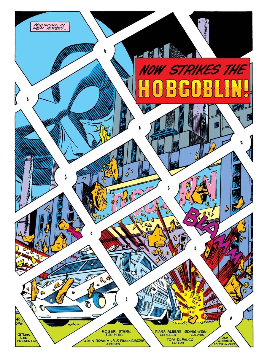 FourColorPulp's tweet image. ASM 239 🕷 JRJR doesn&apos;t disappoint even when compared with his father. He&apos;s delivering some of the best Spidey work we&apos;ve seen! It&apos;s a fun headache trying to read these with the knowledge of how convoluted the Hobgoblin identity would become behind the scenes.